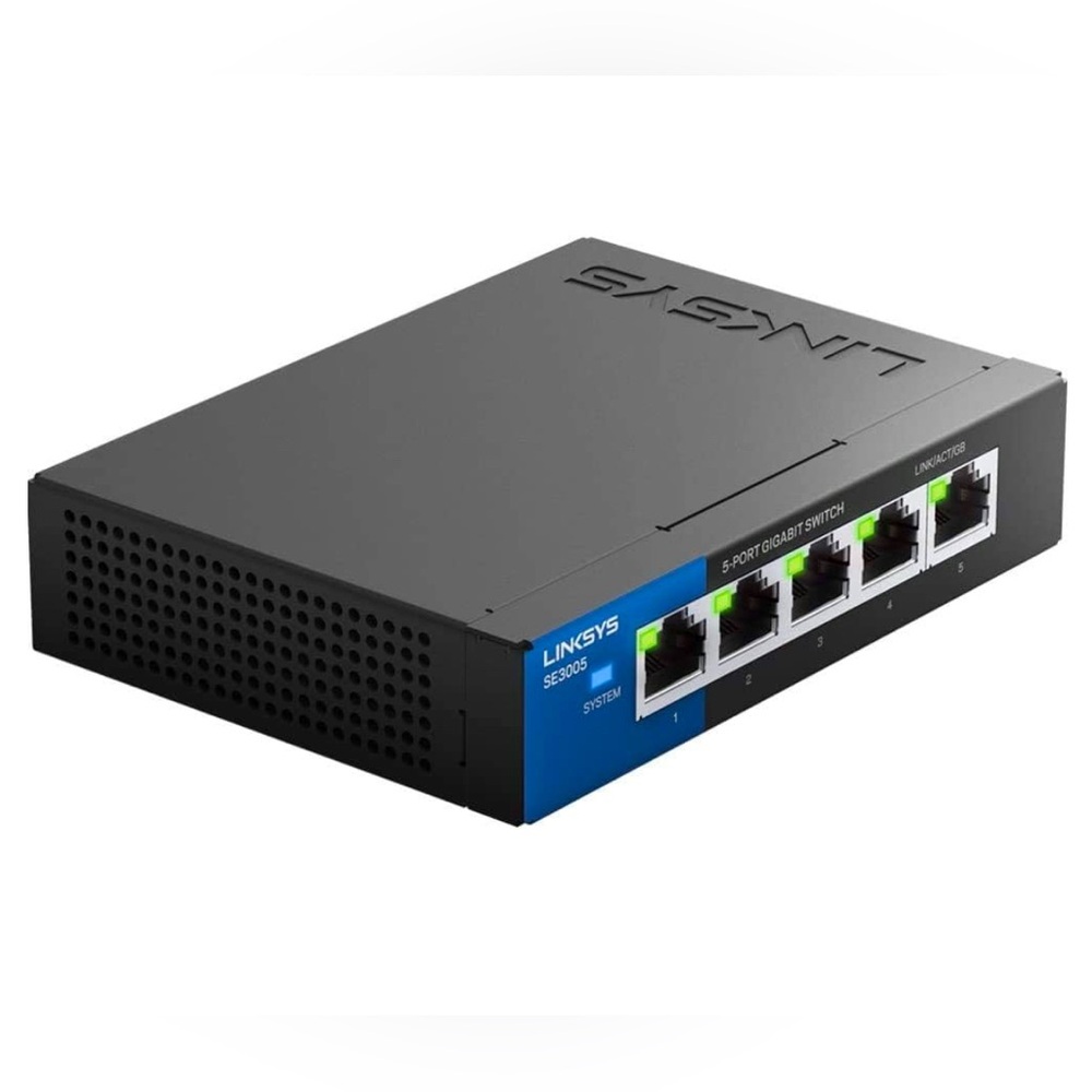 Linksys SE3005: 5-Port Gigabit Ethernet Switch